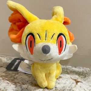 Fennekin Rare Pokemon Center 2013 Plush Stuffed Toy New